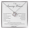 Endlessly Yours - Luxury Gift Necklace & Message For Women - perfect Gift