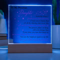 SELLING FAST - Heartfelt Keepsake Gift For Daughter - Color Changing Galaxy Lamp of Love - Perfect Christmas Gift