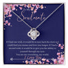Luxury Loveknot Necklace - "My World" - Gift Necklace