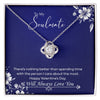 Love Knot Necklace - "Spending Time" - Luxury Gift
