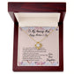 "To My Amazing Mum" Luxury Love Knot Necklace - Mother's Day Gift